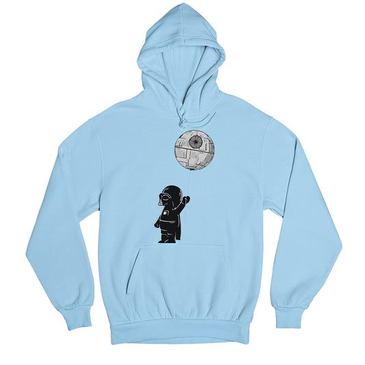 star wars darth's balloon hoodie hooded sweatshirt winterwear tv & movies buy online united states usa the banyan tee tbt men women girls boys unisex gray