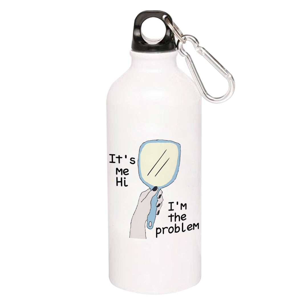 taylor swift anti hero sipper steel water bottle flask gym shaker music band buy online india the banyan tee tbt men women girls boys unisex  it's me hi i'm the problem
