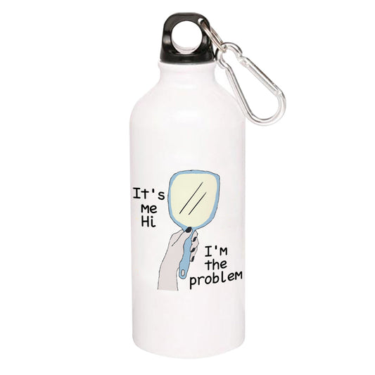 taylor swift anti hero sipper steel water bottle flask gym shaker music band buy online india the banyan tee tbt men women girls boys unisex  it's me hi i'm the problem