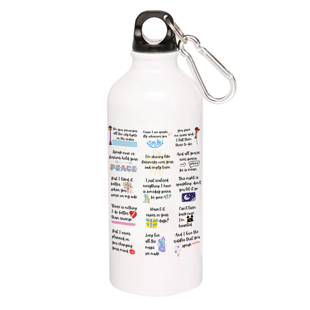 taylor swift speak now symphony sipper steel water bottle flask gym shaker music band buy online india the banyan tee tbt men women girls boys unisex