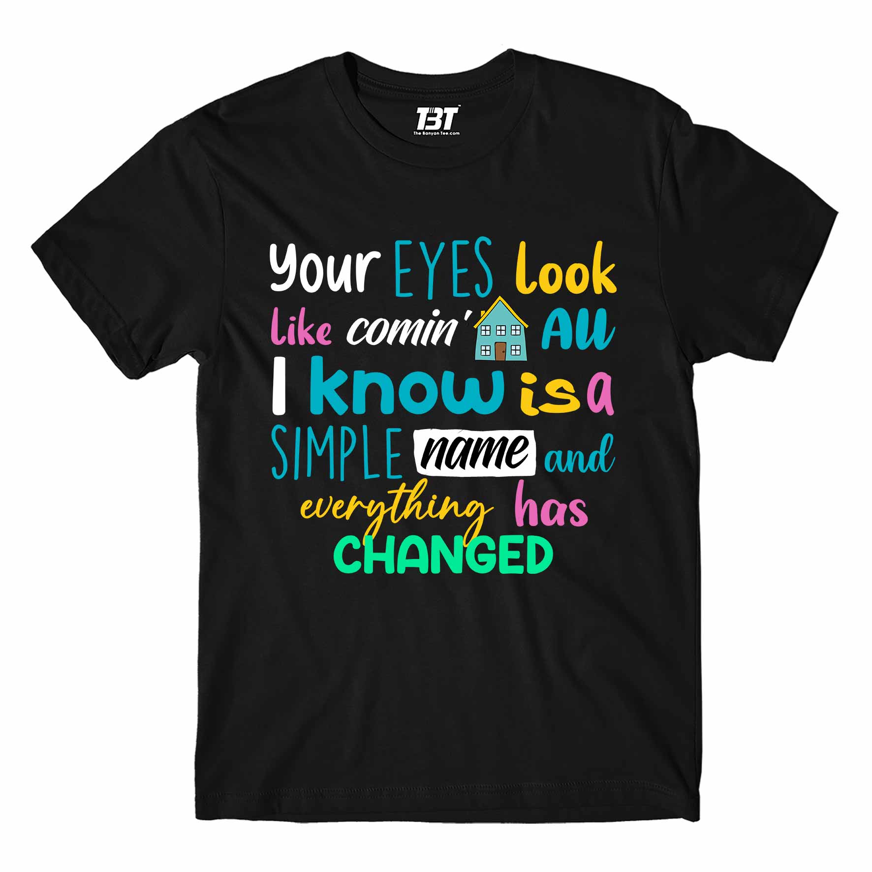 taylor swift everything has changed t-shirt music band buy online united states of america usa the banyan tee tbt men women girls boys unisex black
