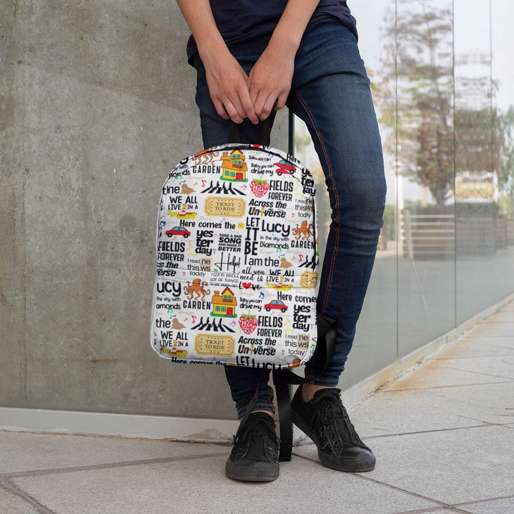 All-Over Print Backpack - Beatlemania