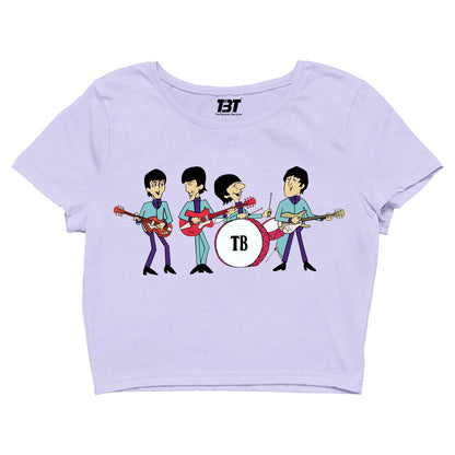 The Beatles Crop Top Crop Top The Banyan Tee TBCrop Top for men women boys designer stylish online cotton united states of america usa
