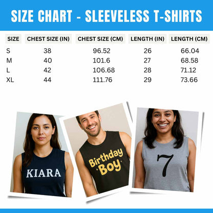 Custom Sleeveless T shirt