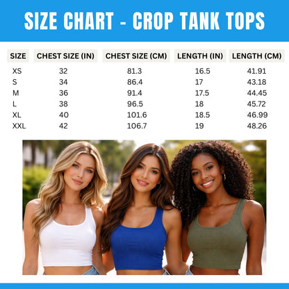 White Crop Tank Top | Stylish Summer Essential