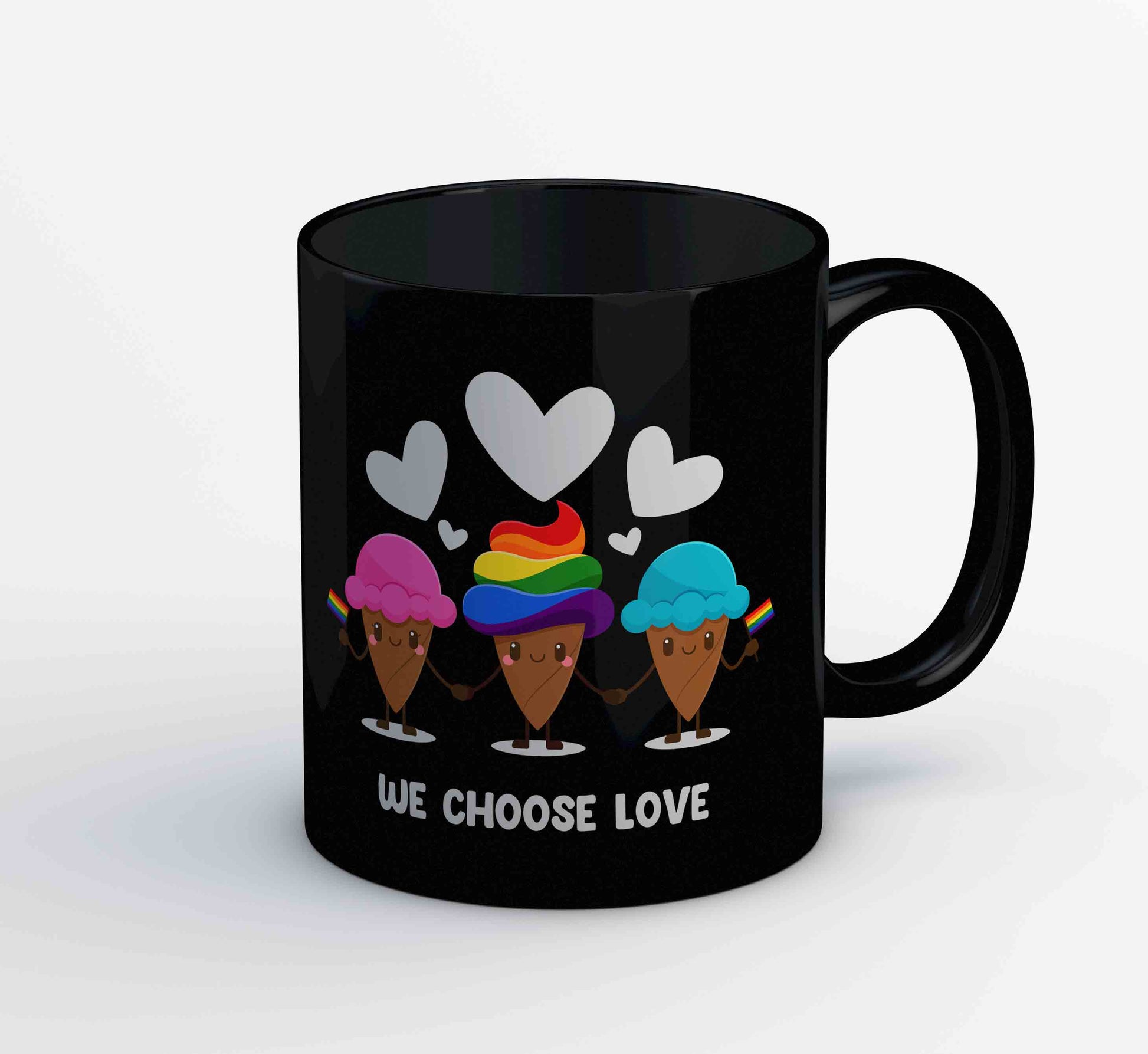 pride we choose love mug coffee ceramic printed graphic stylish buy online united states u s the banyan tee tbt men women girls boys unisex - lgbtqia+