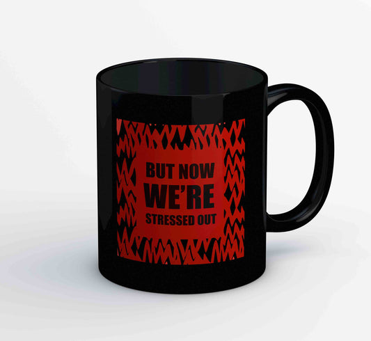 twenty one pilots stressed out mug coffee ceramic music band buy online usa united states of america the banyan tee tbt men women girls boys unisex