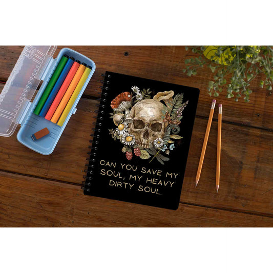 twenty one pilots heavy dirty soul notebook notepad diary buy online united states of america usa the banyan tee tbt unruled