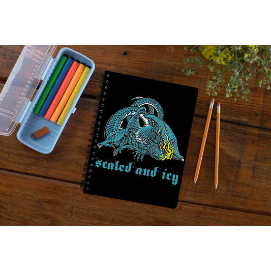 twenty one pilots scaled & icy notebook notepad diary buy online united states of america usa the banyan tee tbt unruled