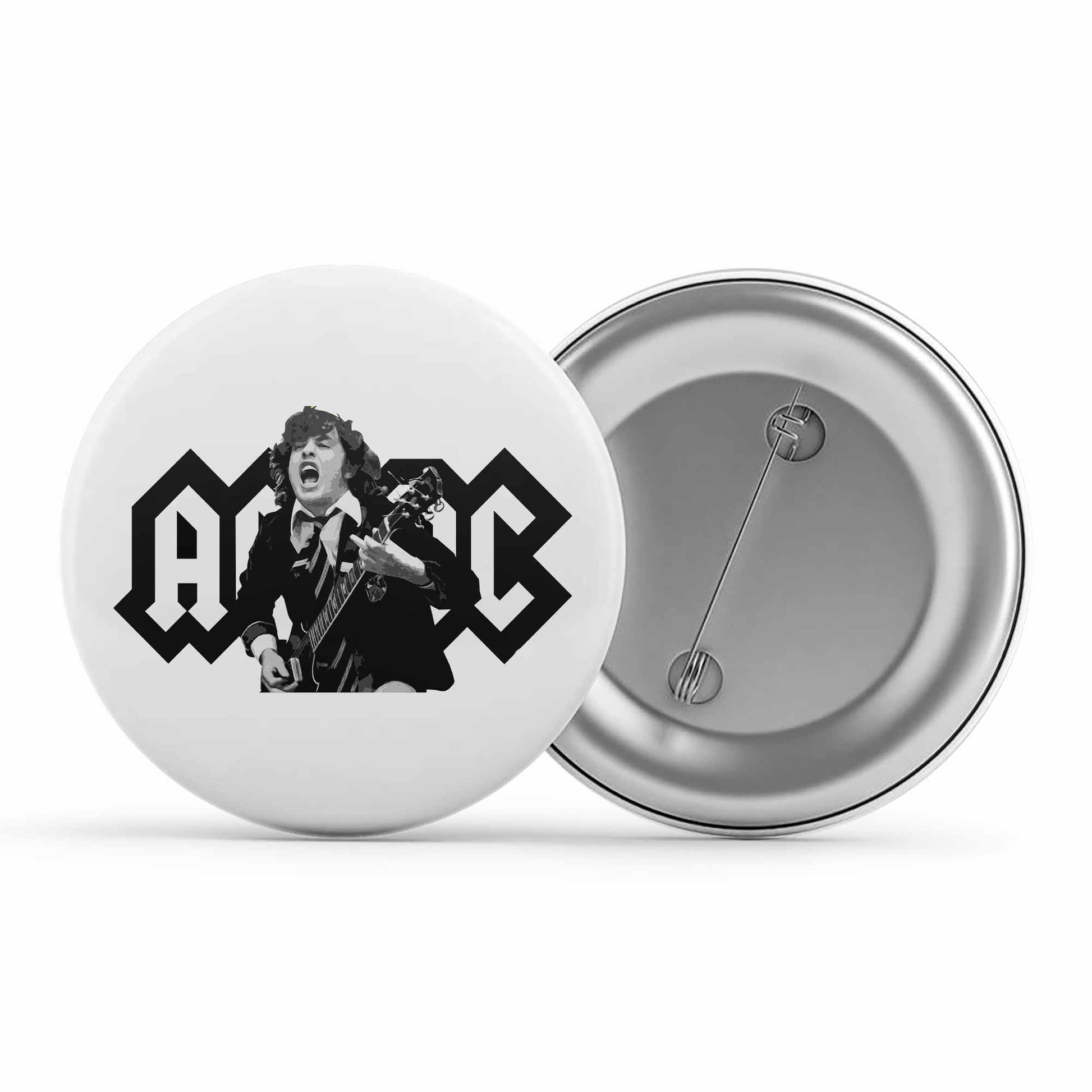 Button, badge AC/DC (Logo)