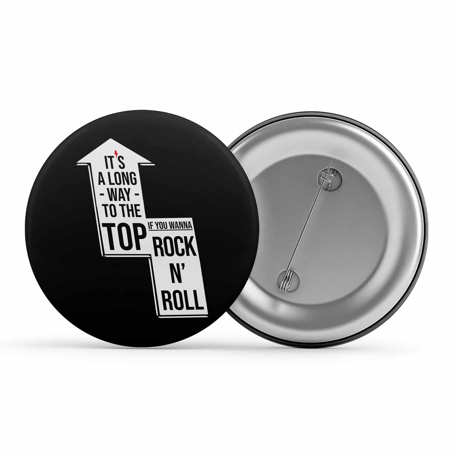 ac/dc long way to the top badge pin button music band buy online india the banyan tee tbt men women girls boys unisex