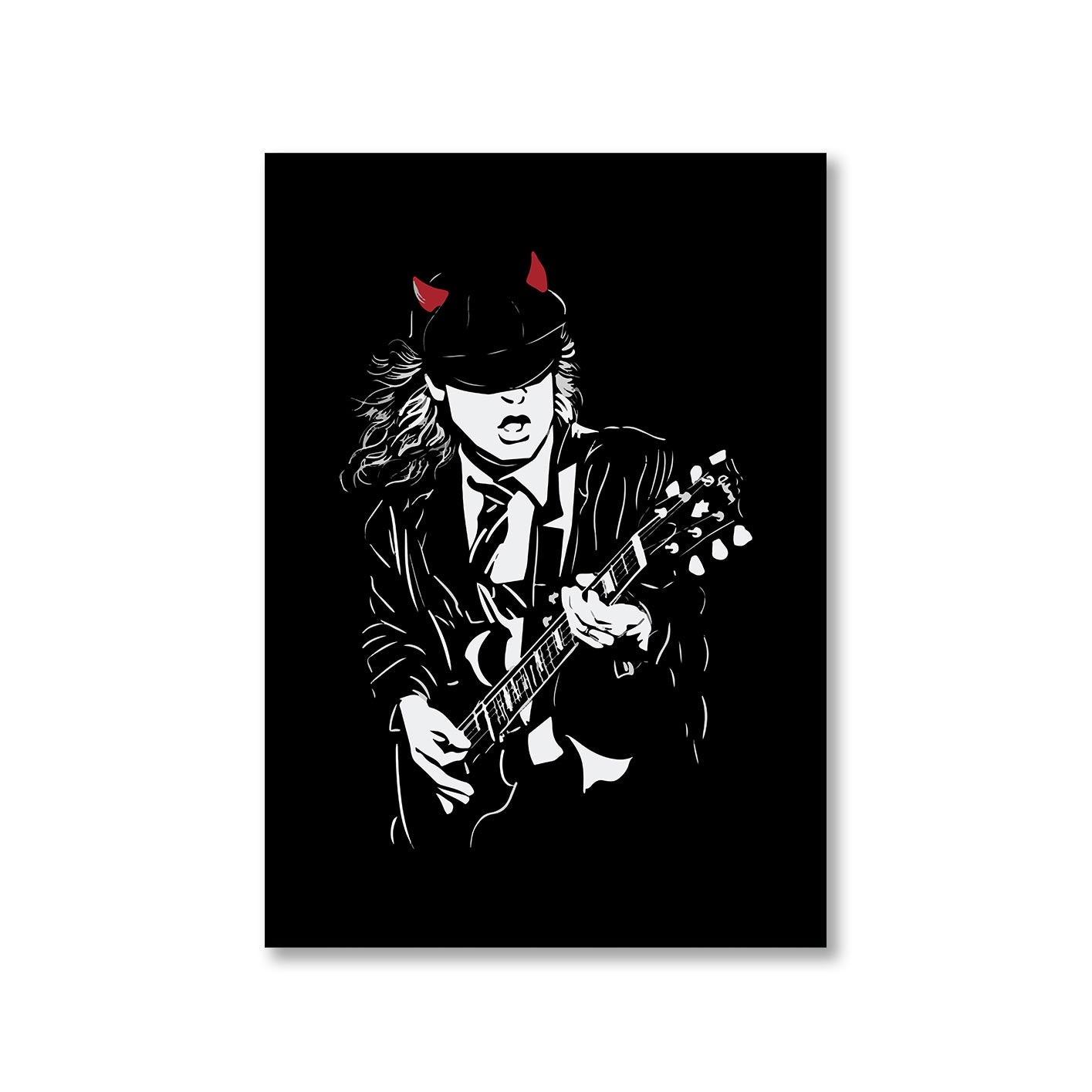 ac/dc angus poster wall art buy online united states of america usa the banyan tee tbt a4