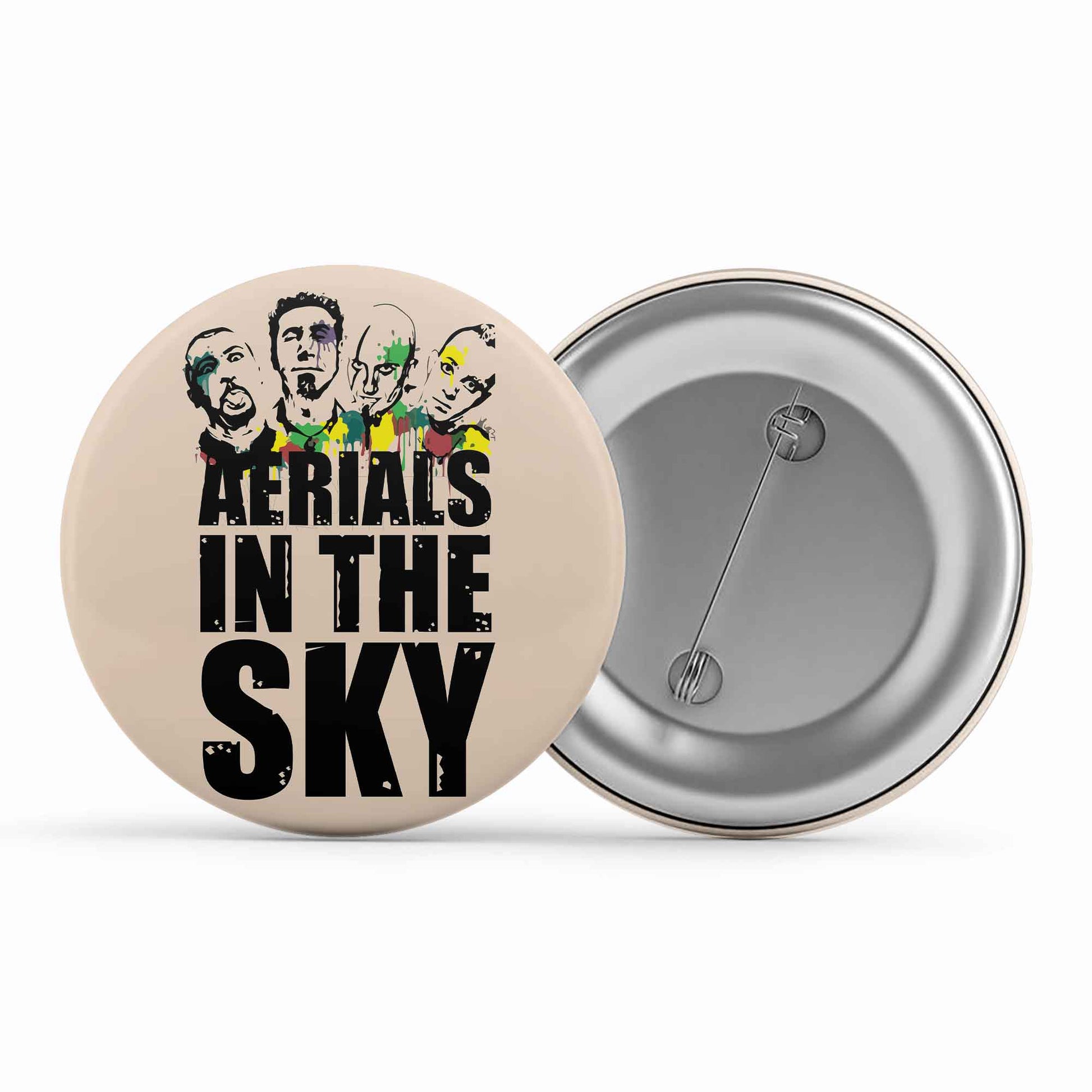 system of a down aerials in the sky badge pin button music band buy online united states of america usa the banyan tee tbt men women girls boys unisex