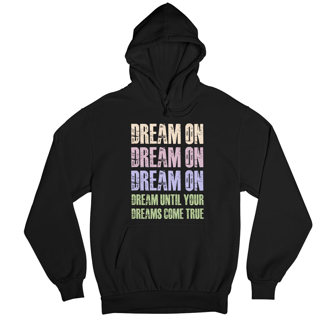 aerosmith dream on hoodie hooded sweatshirt winterwear music band buy online usa united states of america the banyan tee tbt men women girls boys unisex black