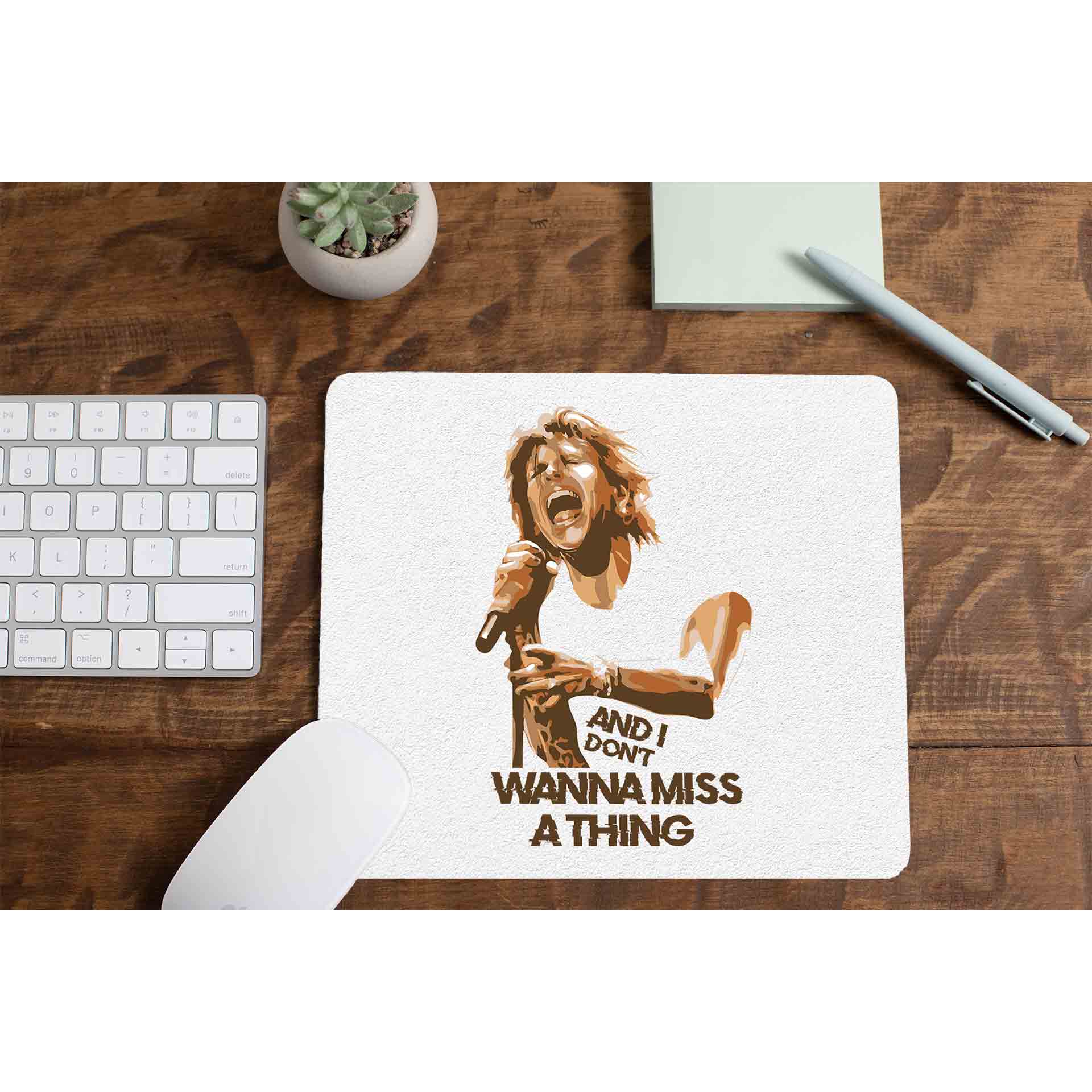 aerosmith don't wanna miss a thing mousepad logitech large anime music band buy online united states of america usa the banyan tee tbt men women girls boys unisex