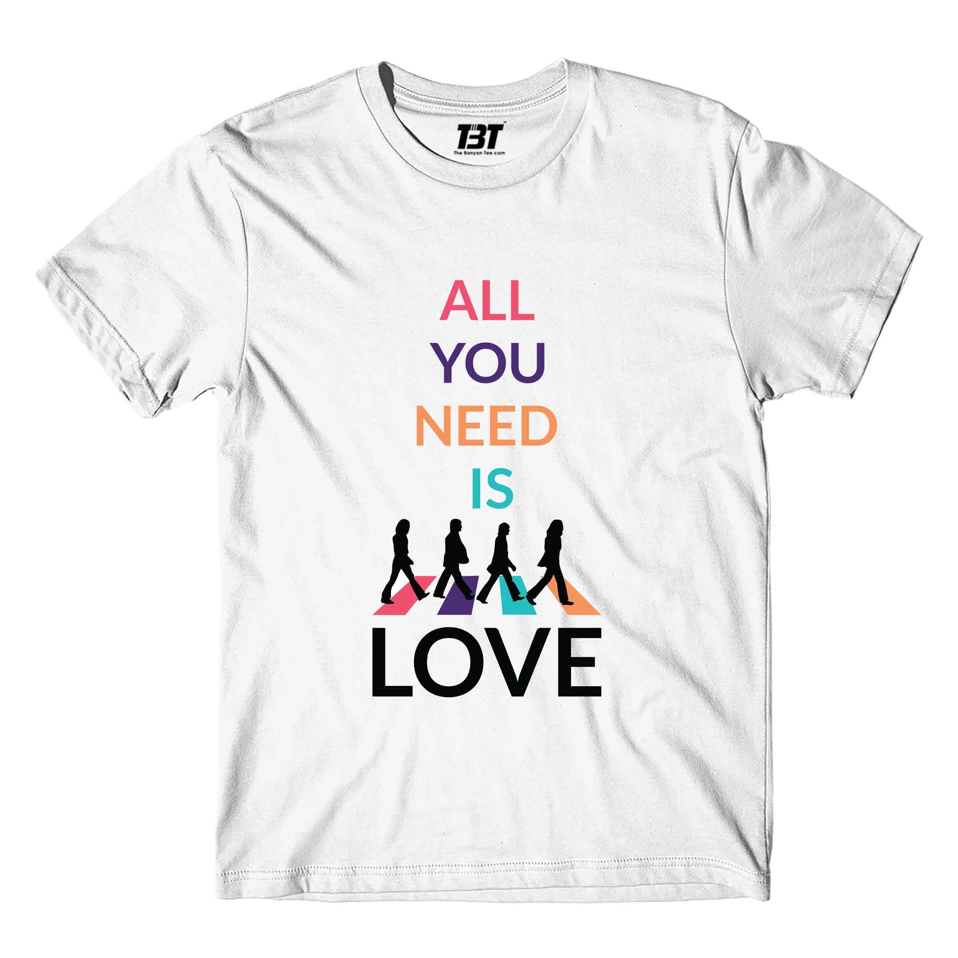 All You Need Is Love The Beatles T-shirt - T-shirt The Banyan Tee TBT shirt for men women boys designer stylish online cotton usa united states