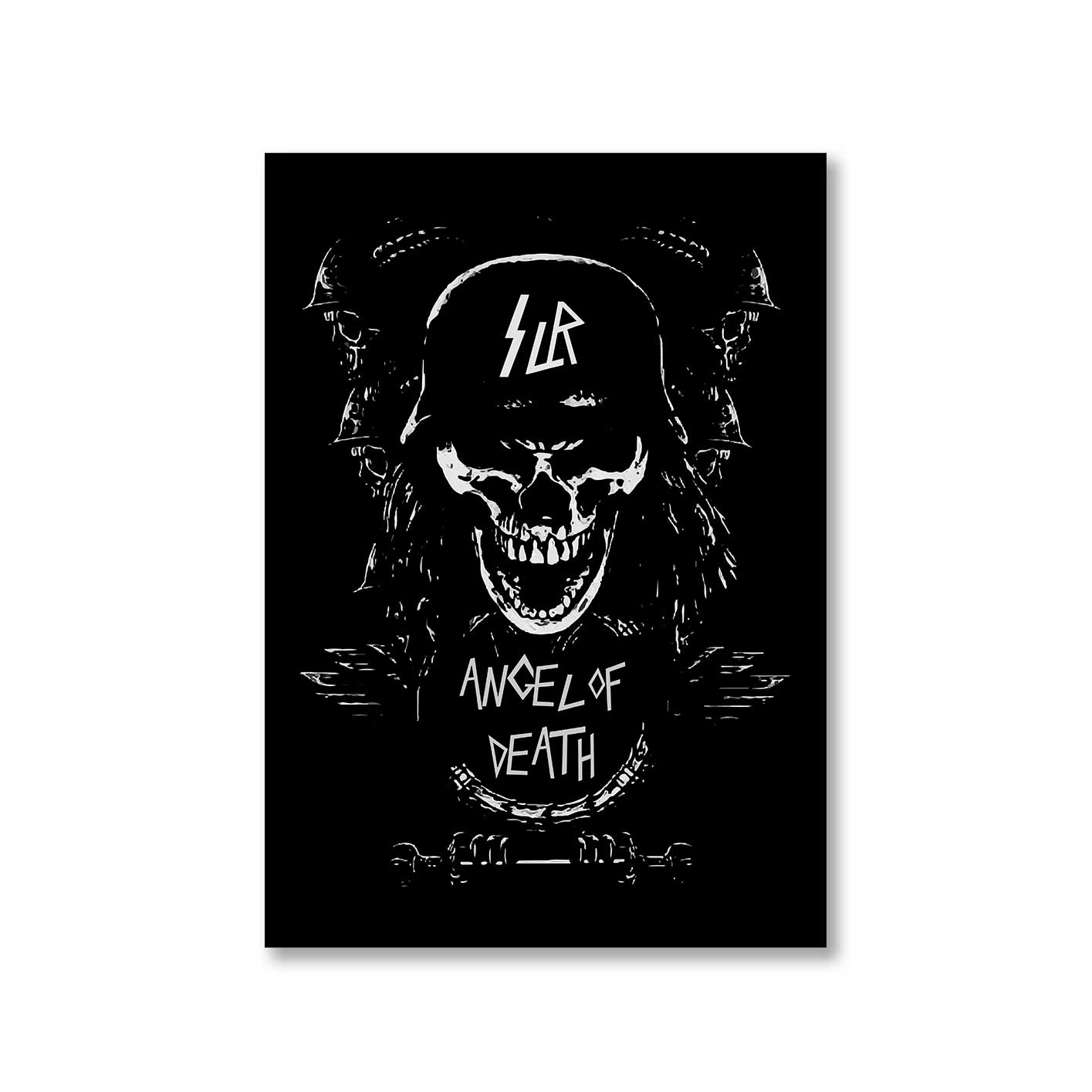 slayer angel of death poster wall art buy online united states of america usa the banyan tee tbt a4