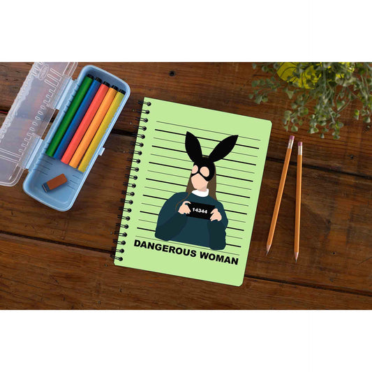 ariana grande dangerous woman notebook notepad diary buy online united states of america usa the banyan tee tbt unruled