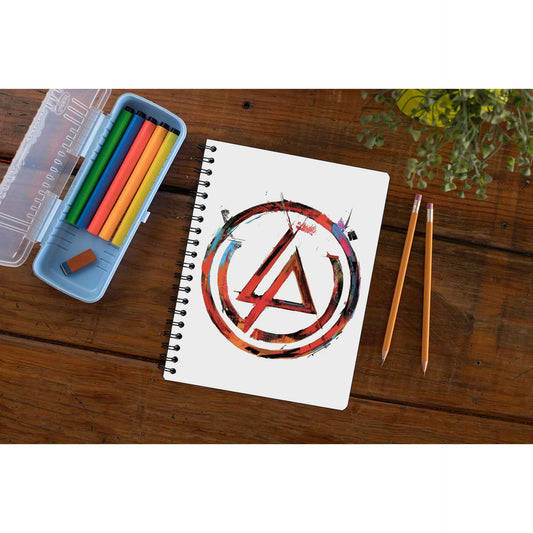 linkin park artwork notebook notepad diary buy online united states of america usa the banyan tee tbt unruled