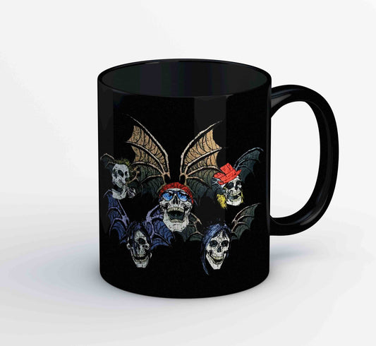 avenged sevenfold death bats mug coffee ceramic music band buy online usa united states of america the banyan tee tbt men women girls boys unisex