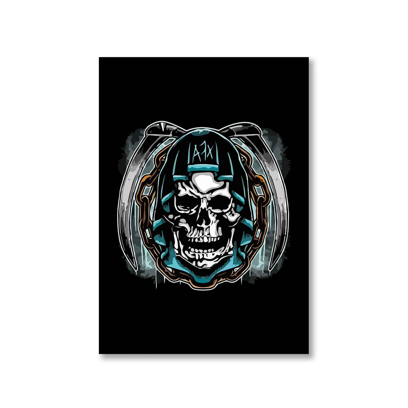 avenged sevenfold a7x poster wall art buy online united states of america usa the banyan tee tbt a4