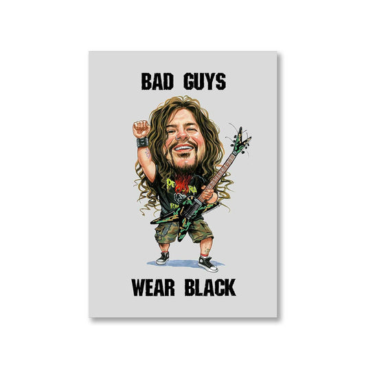 pantera bad guys wear black poster wall art buy online united states of america usa the banyan tee tbt a4