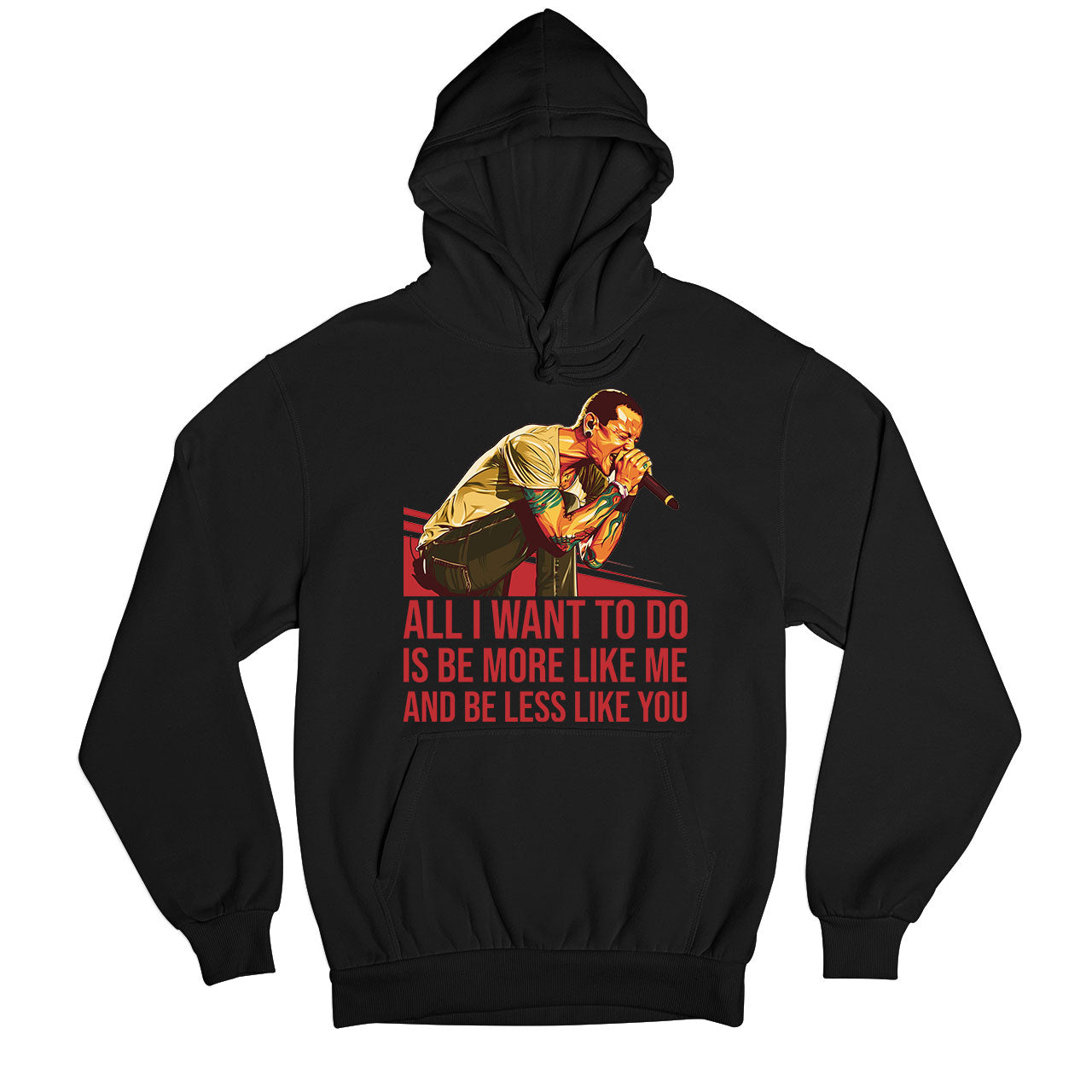 linkin park be more like me hoodie hooded sweatshirt winterwear music band buy online usa united states of america the banyan tee tbt men women girls boys unisex black