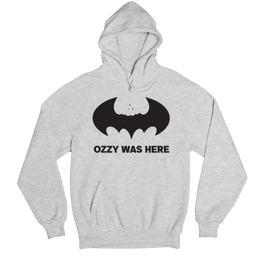 black sabbath ozzy was here hoodie hooded sweatshirt winterwear music band buy online usa united states of america the banyan tee tbt men women girls boys unisex gray