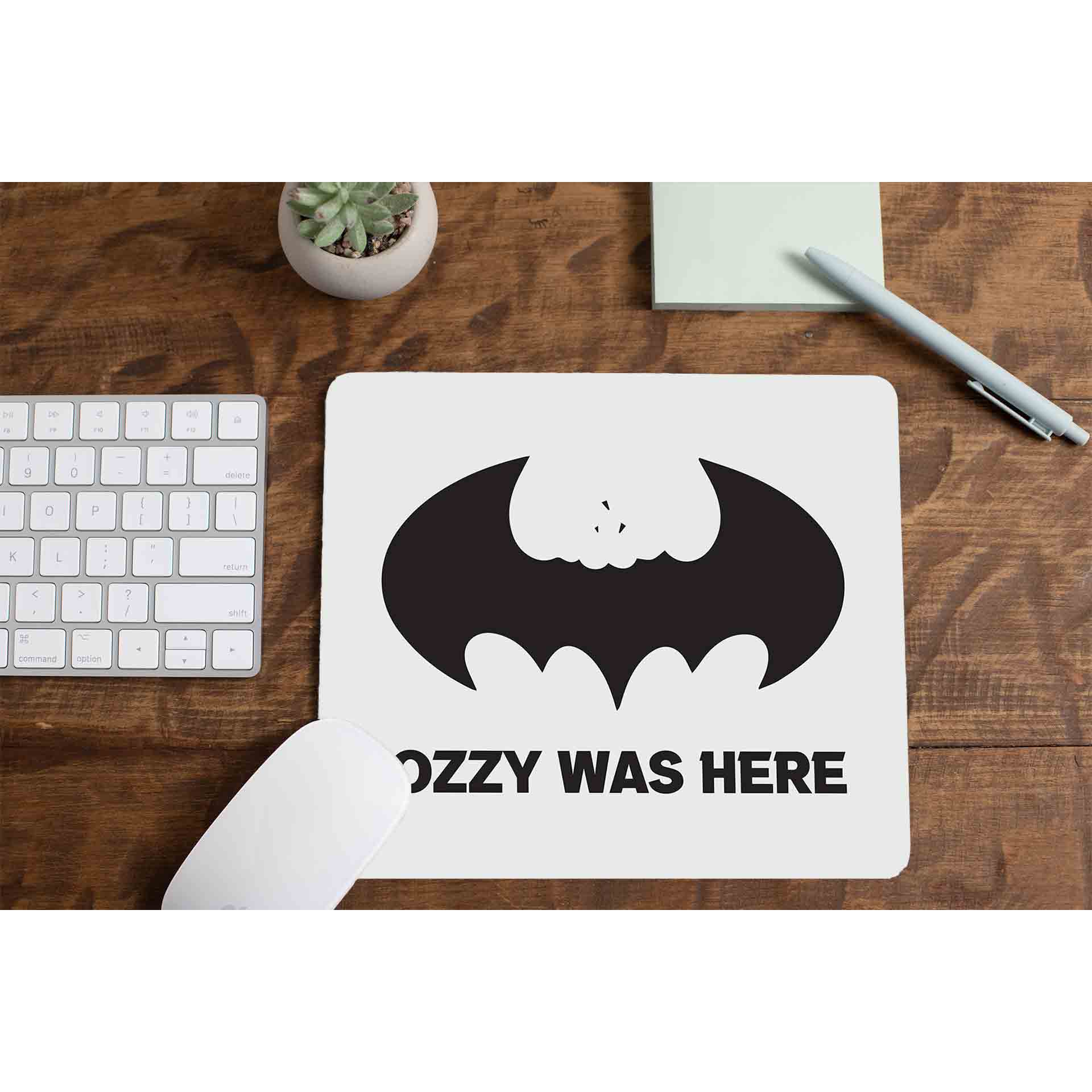 black sabbath ozzy was here mousepad logitech large anime music band buy online united states of america usa the banyan tee tbt men women girls boys unisex