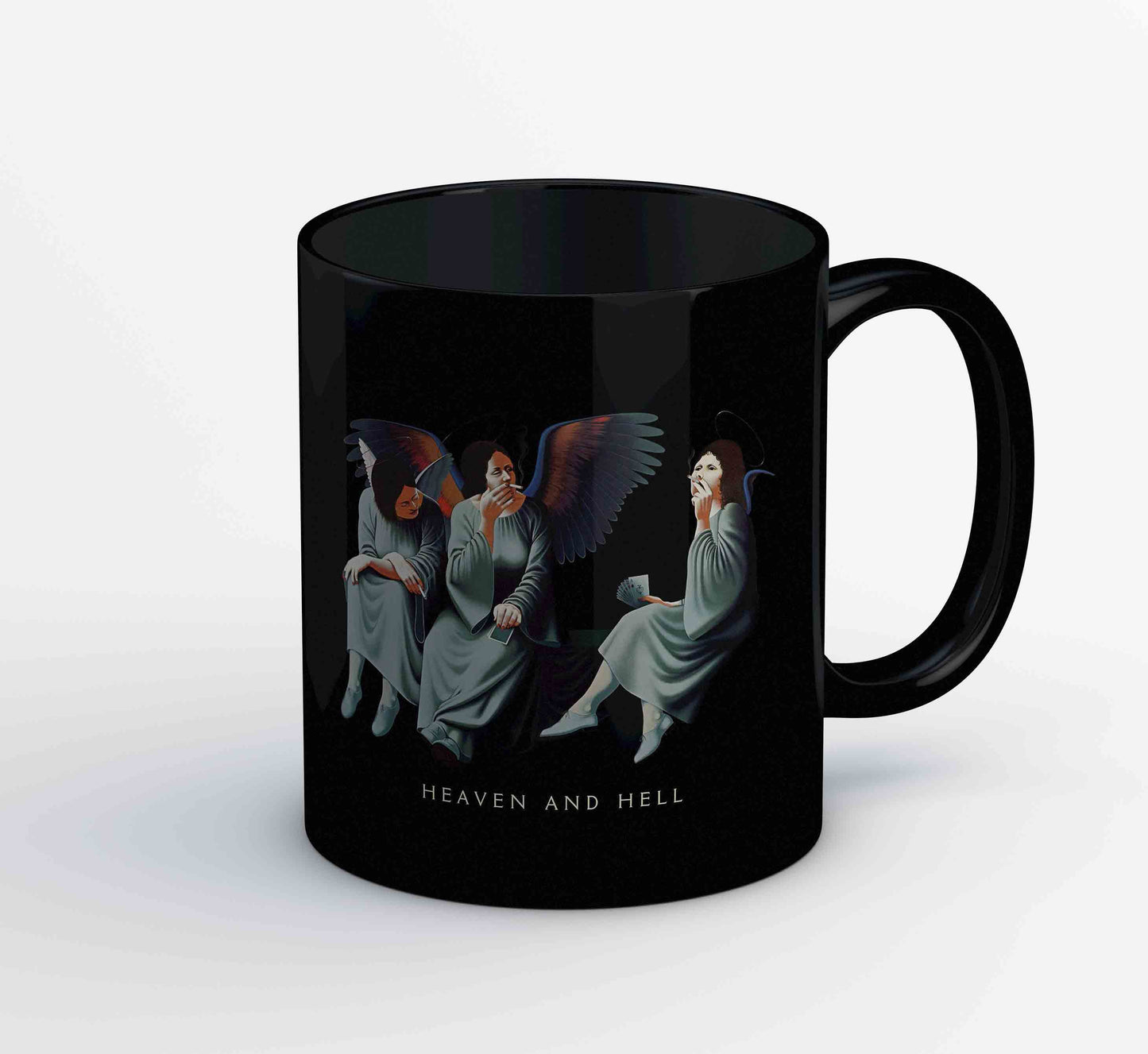 black sabbath heaven and hell mug coffee ceramic music band buy online usa united states of america the banyan tee tbt men women girls boys unisex