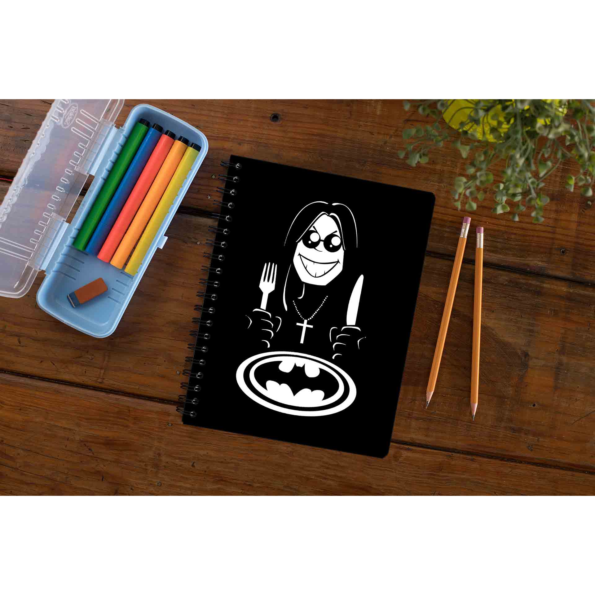 black sabbath bat meal notebook notepad diary buy online united states of america usa the banyan tee tbt unruled