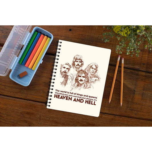 black sabbath it's heaven and hell notebook notepad diary buy online united states of america usa the banyan tee tbt unruled