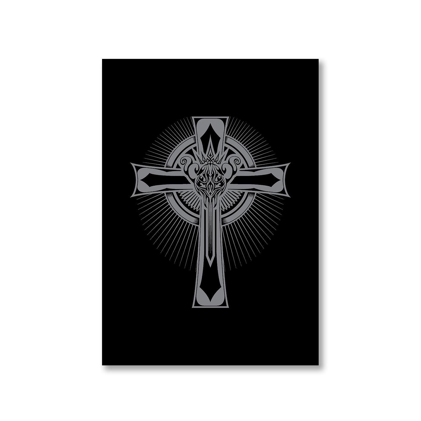 black sabbath headless cross poster wall art buy online united states of america usa the banyan tee tbt a4