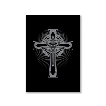 black sabbath headless cross poster wall art buy online united states of america usa the banyan tee tbt a4