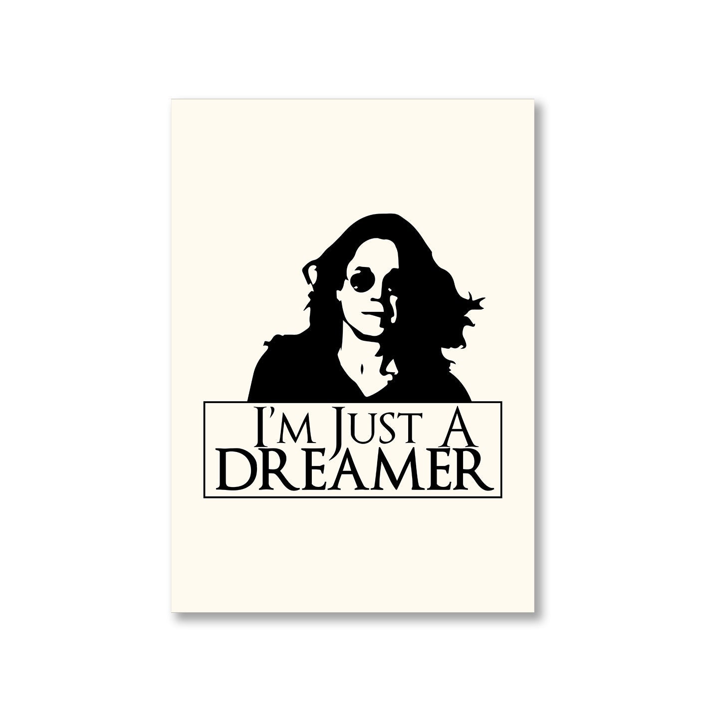 black sabbath i'm just a dreamer poster wall art buy online united states of america usa the banyan tee tbt a4