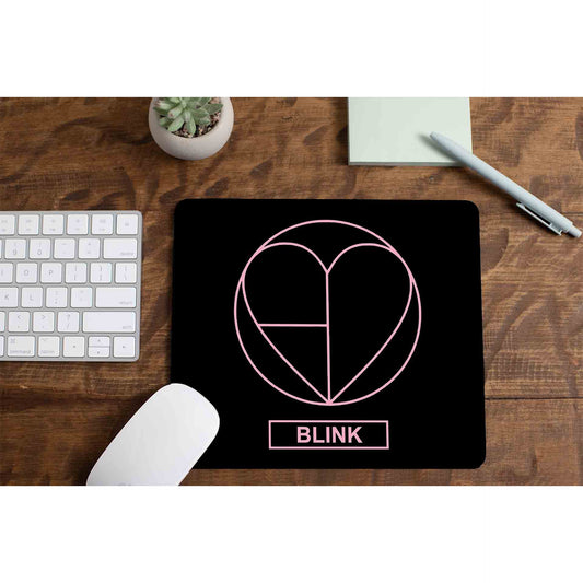 black pink blink mousepad logitech large anime music band buy online united states of america usa the banyan tee tbt men women girls boys unisex  song k pop jennie lisa jisoo rose