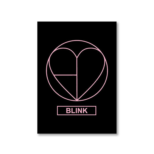 black pink blink poster wall art buy online united states of america usa the banyan tee tbt a4 song k pop jennie lisa jisoo rose