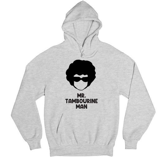 bob dylan mr. tambourine man hoodie hooded sweatshirt winterwear music band buy online usa united states of america the banyan tee tbt men women girls boys unisex gray