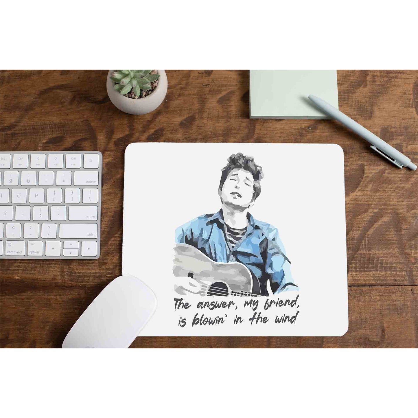 bob dylan blowin' in the wind mousepad logitech large anime music band buy online united states of america usa the banyan tee tbt men women girls boys unisex