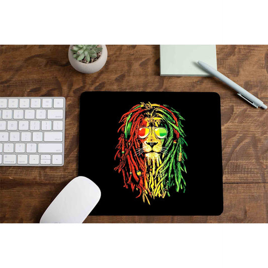 bob marley rasta lion mousepad logitech large anime music band buy online united states of america usa the banyan tee tbt men women girls boys unisex