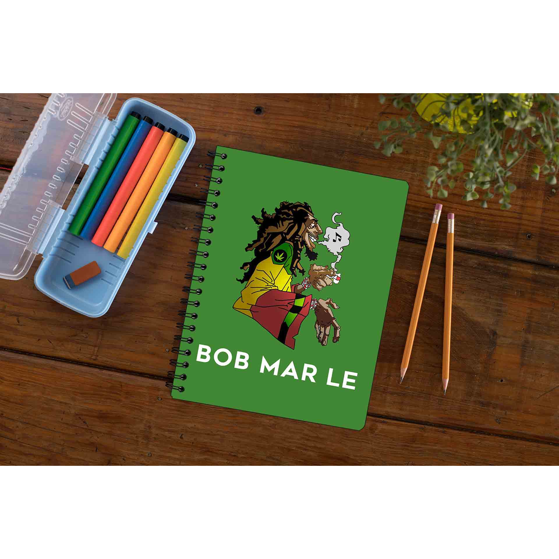 bob marley mar le notebook notepad diary buy online united states of america usa the banyan tee tbt unruled