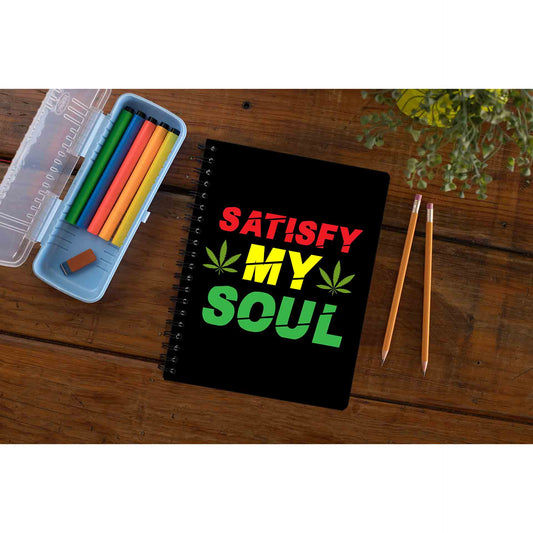 bob marley satisfy my soul notebook notepad diary buy online united states of america usa the banyan tee tbt unruled