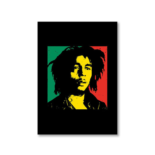 NMR 24903 Bob Marley Colors Decorative Poster