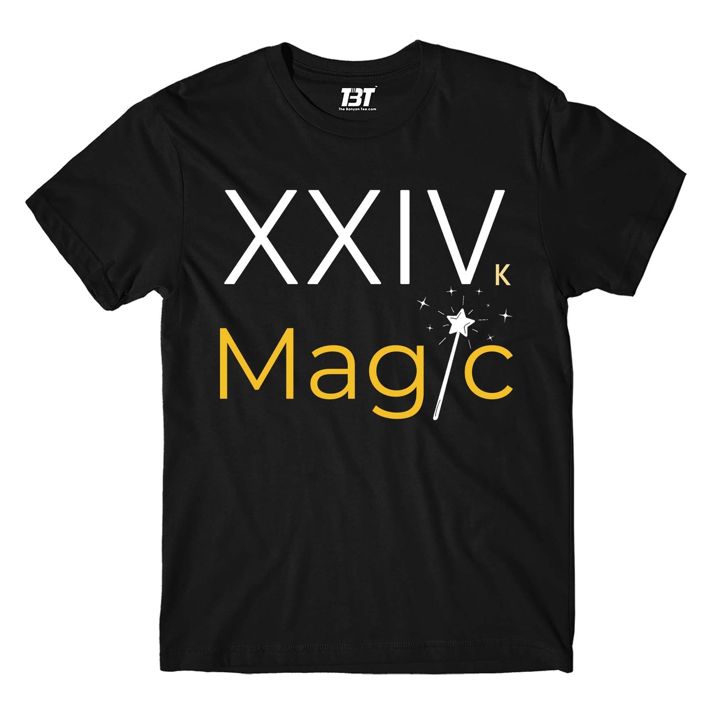 bruno mars 24k magic t-shirt music band buy online usa united states the banyan tee tbt men women girls boys unisex black