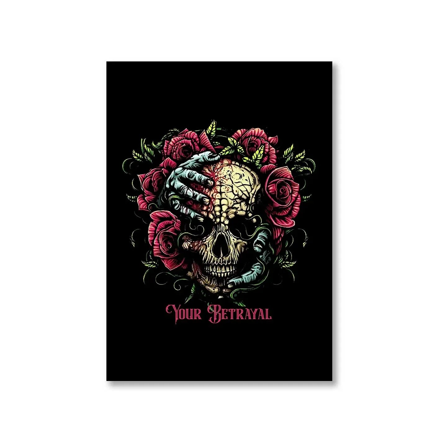 bullet for my valentine your betrayal poster wall art buy online united states of america usa the banyan tee tbt a4