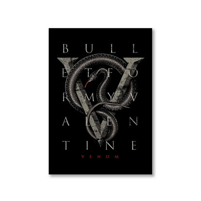 bullet for my valentine venom poster wall art buy online united states of america usa the banyan tee tbt a4