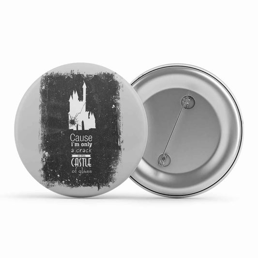 linkin park castle of glass badge pin button music band buy online united states of america usa the banyan tee tbt men women girls boys unisex