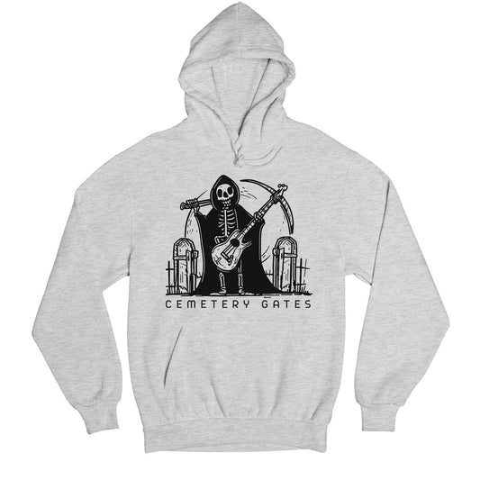 pantera cemetery gates hoodie hooded sweatshirt winterwear music band buy online usa united states of america the banyan tee tbt men women girls boys unisex gray