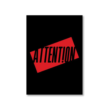 charlie puth attention poster wall art buy online united states of america usa the banyan tee tbt a4