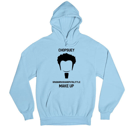 system of a down chopsuey hoodie hooded sweatshirt winterwear music band buy online usa united states of america the banyan tee tbt men women girls boys unisex baby blue